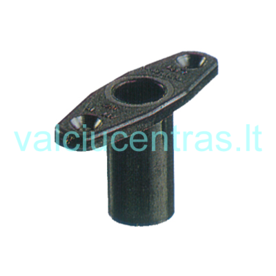 Įleidžiamas plastikinis irklo laikiklis